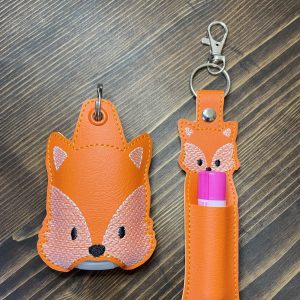 Batty hand sanitizer holder